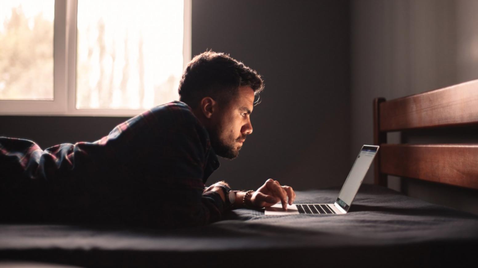 Webinar host presenting to a global audience